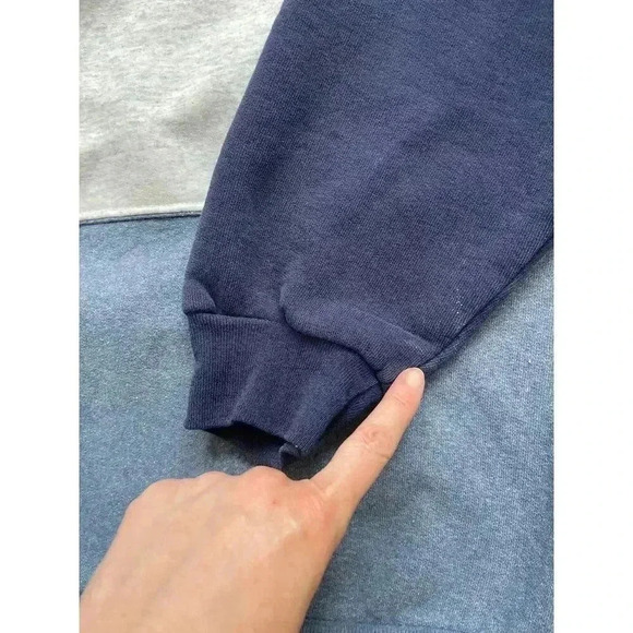 Vintage 80s 90s Limited Edition Lake Poinsett Camp SD Colorblock Crewneck XL - Picture 11 of 13